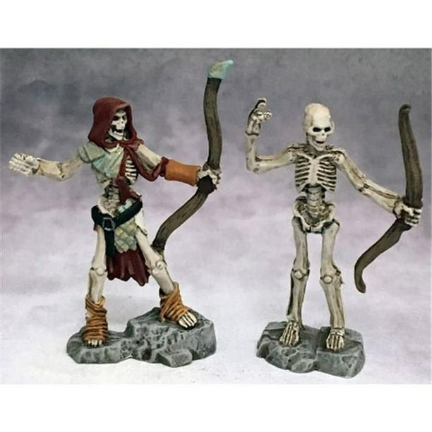 3 Miniatures by Reaper Skeleton Archers 